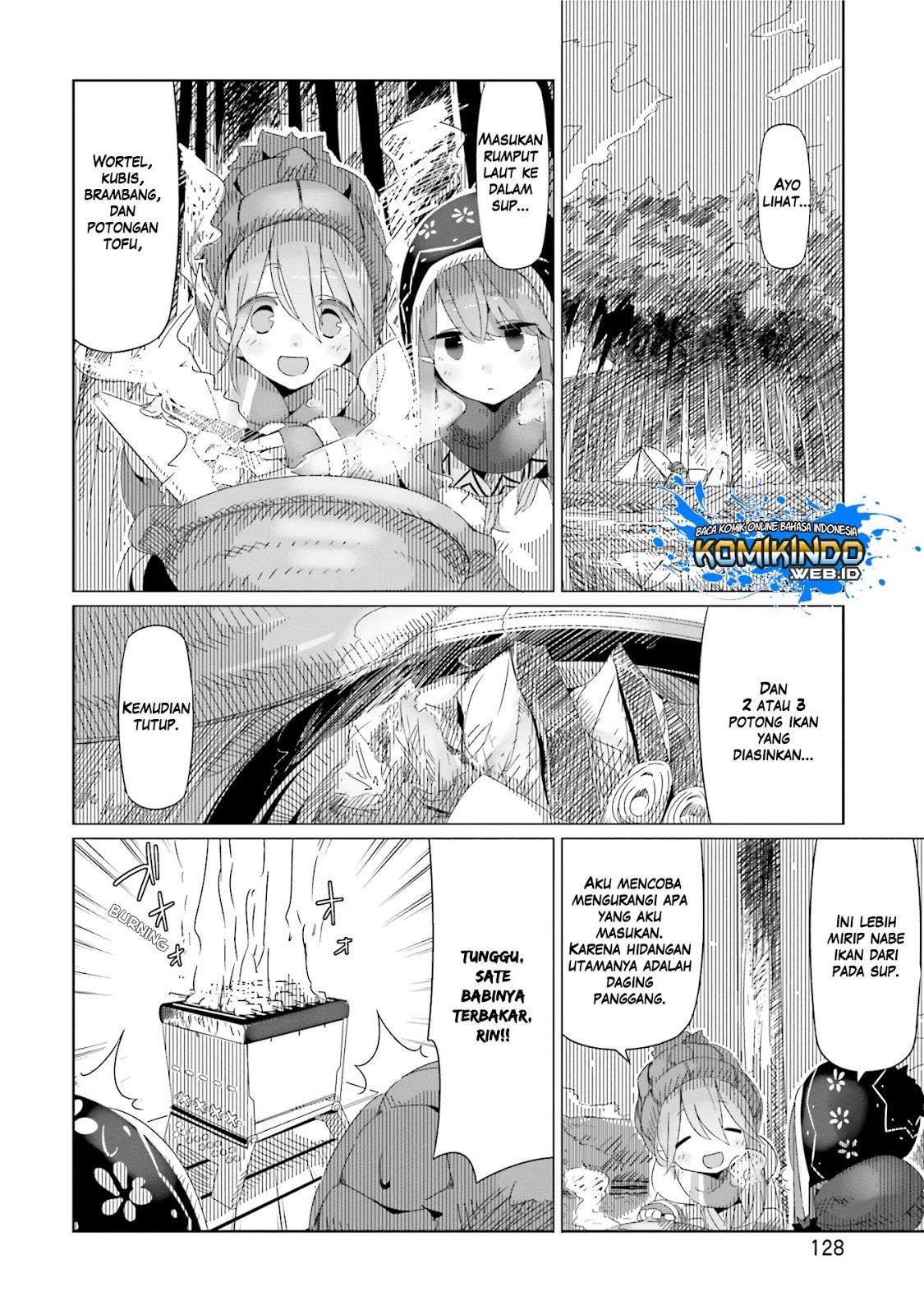 Yuru-Camp Chapter 12 Gambar 4