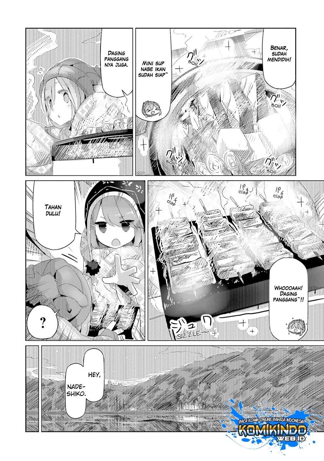 Yuru-Camp Chapter 12 Gambar 8