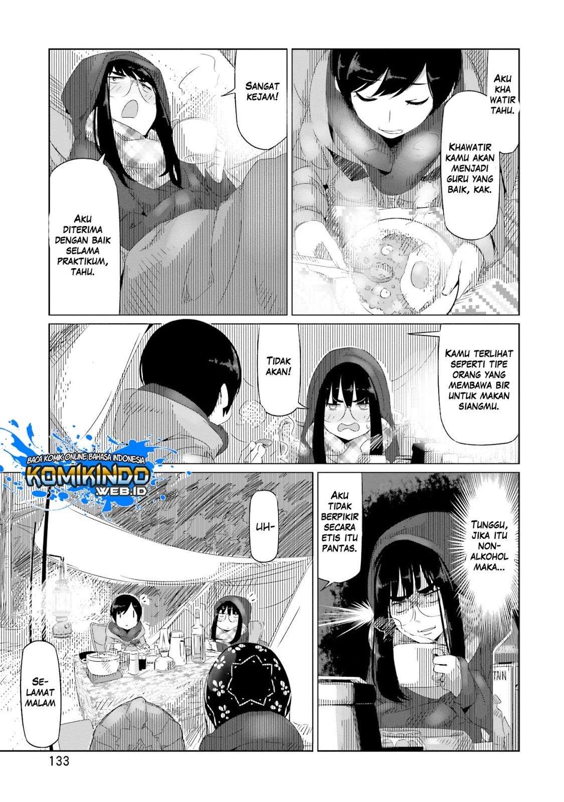 Yuru-Camp Chapter 12 Gambar 9