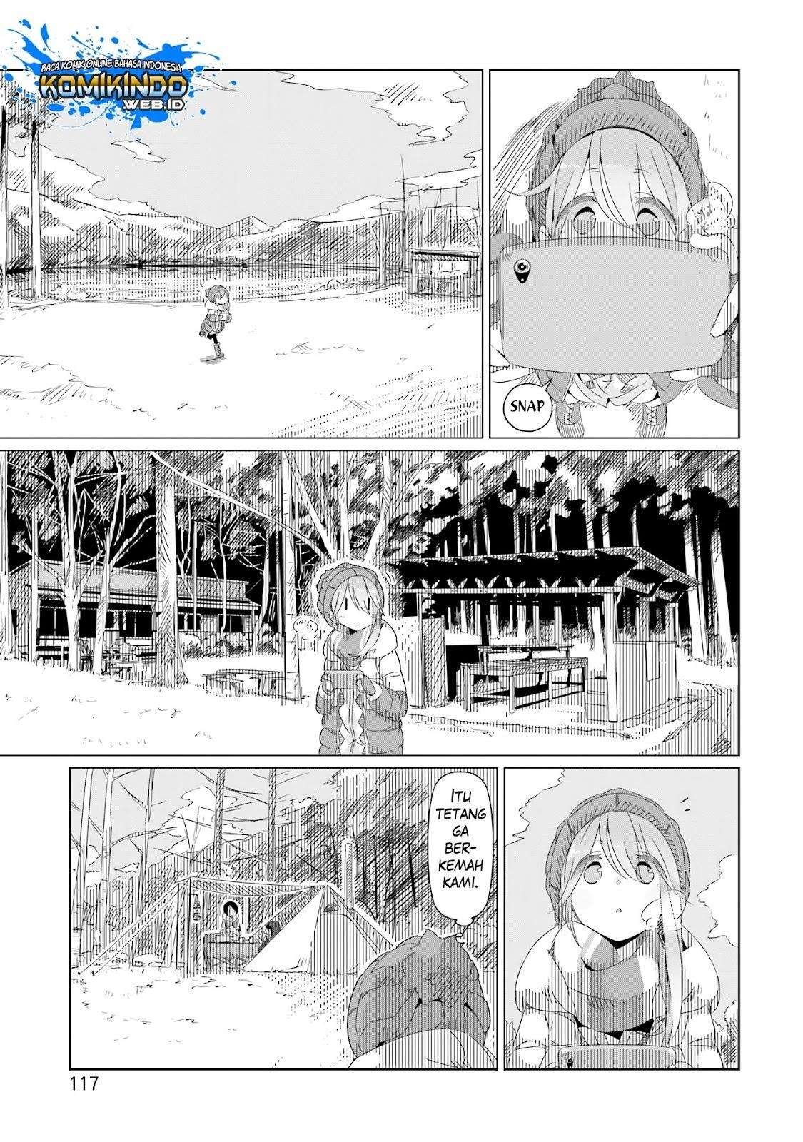 Yuru-Camp Chapter 11 Gambar 15