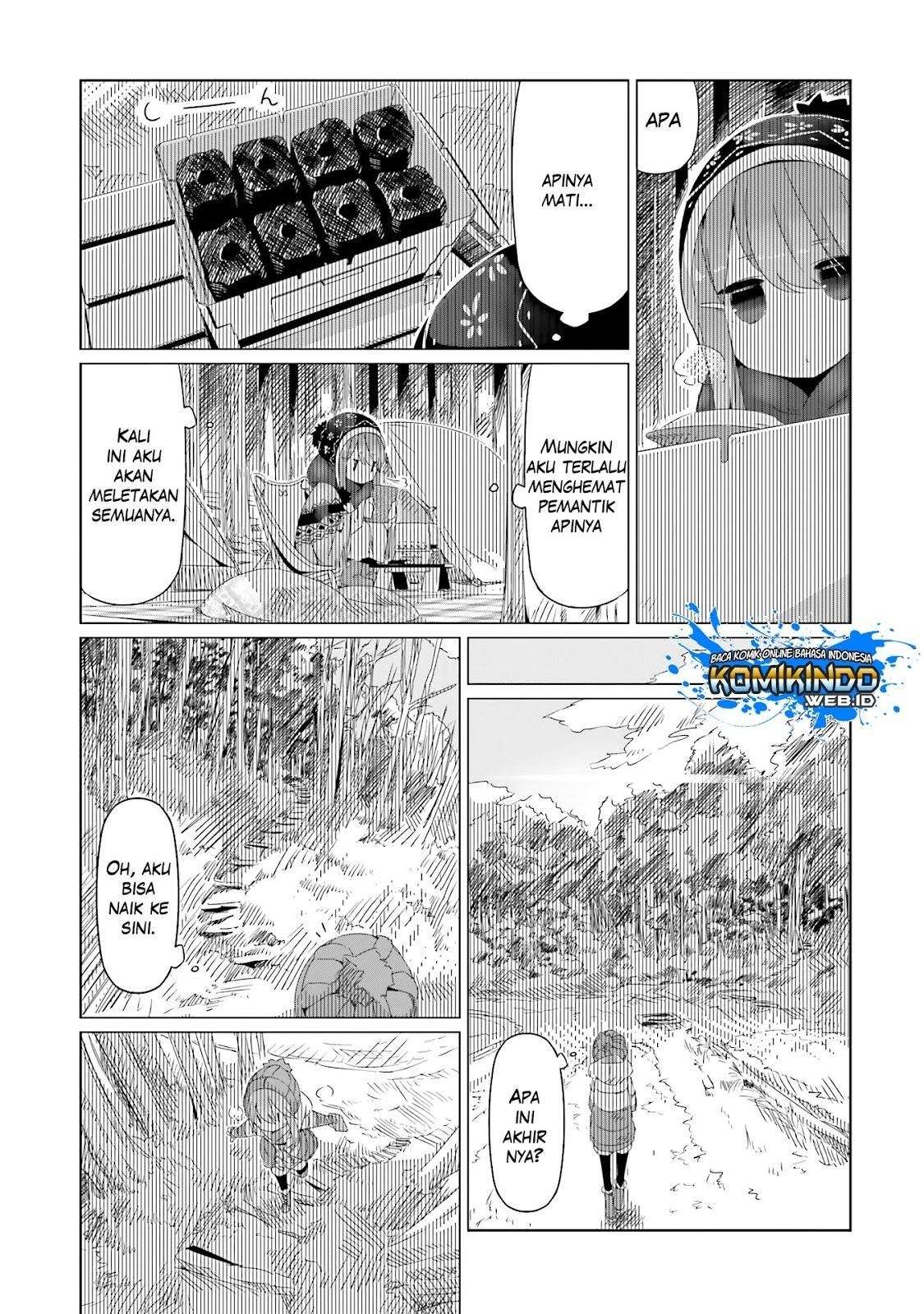 Yuru-Camp Chapter 11 Gambar 17