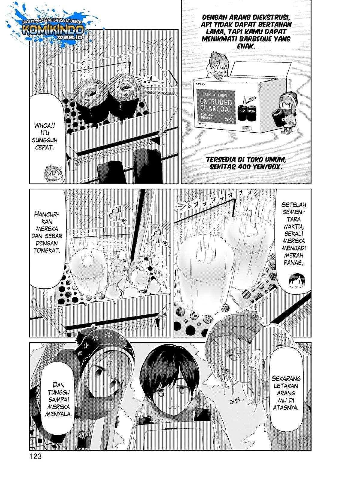 Yuru-Camp Chapter 11 Gambar 21