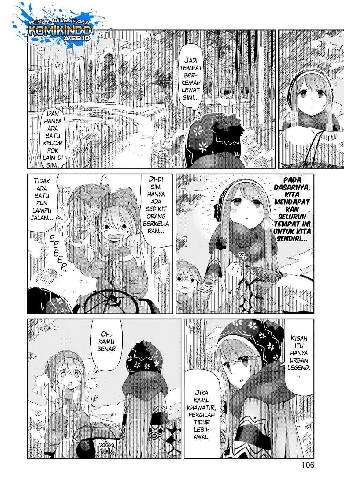 Yuru-Camp Chapter 11 Gambar 5