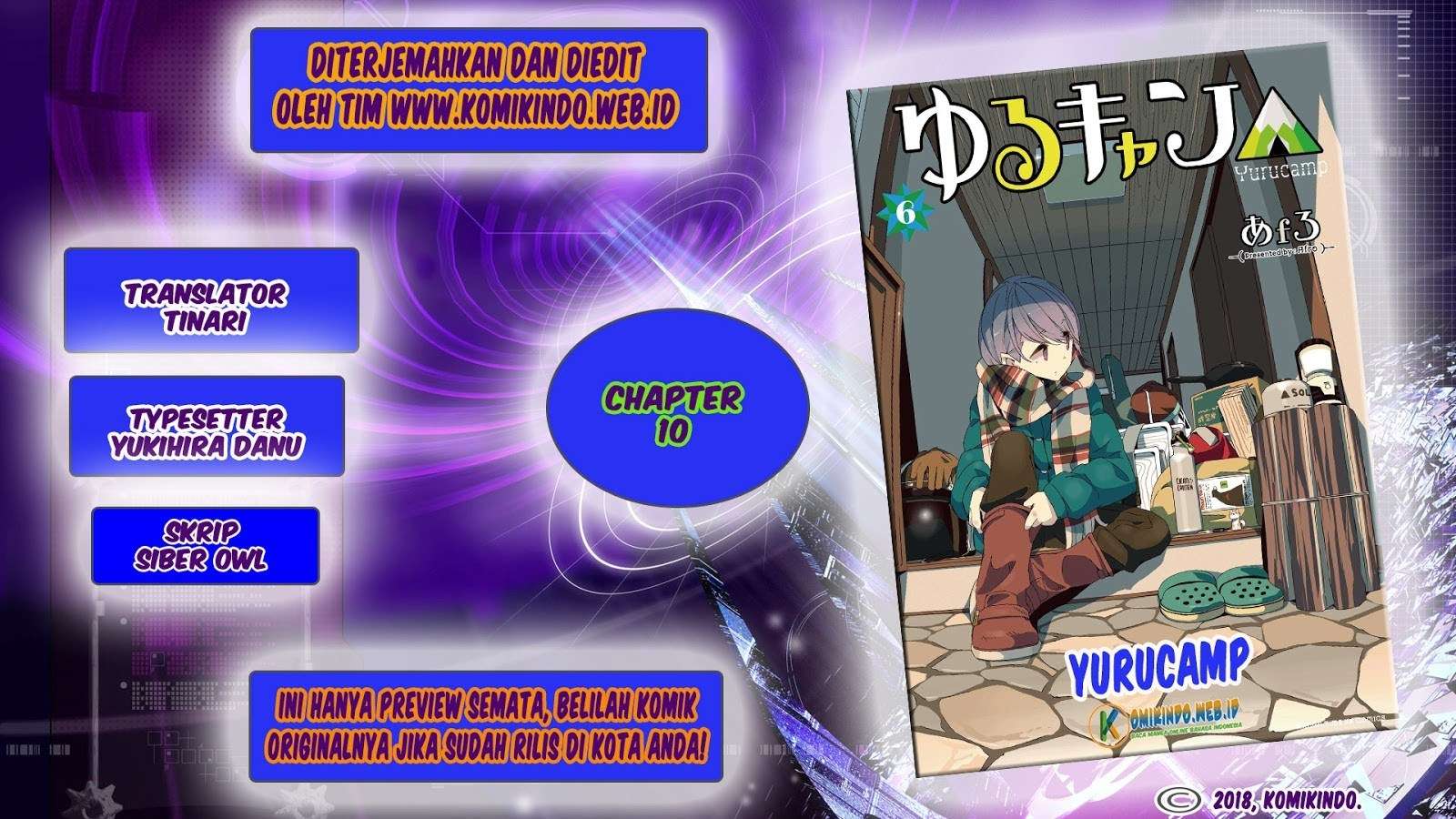 Baca Komik Yuru-Camp Chapter 10 Gambar 1
