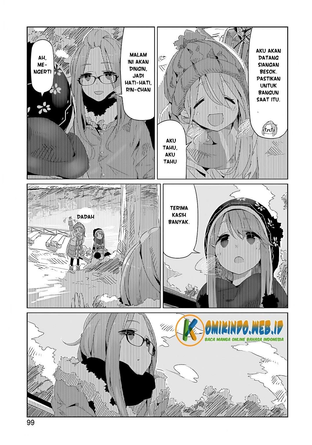 Yuru-Camp Chapter 10 Gambar 22