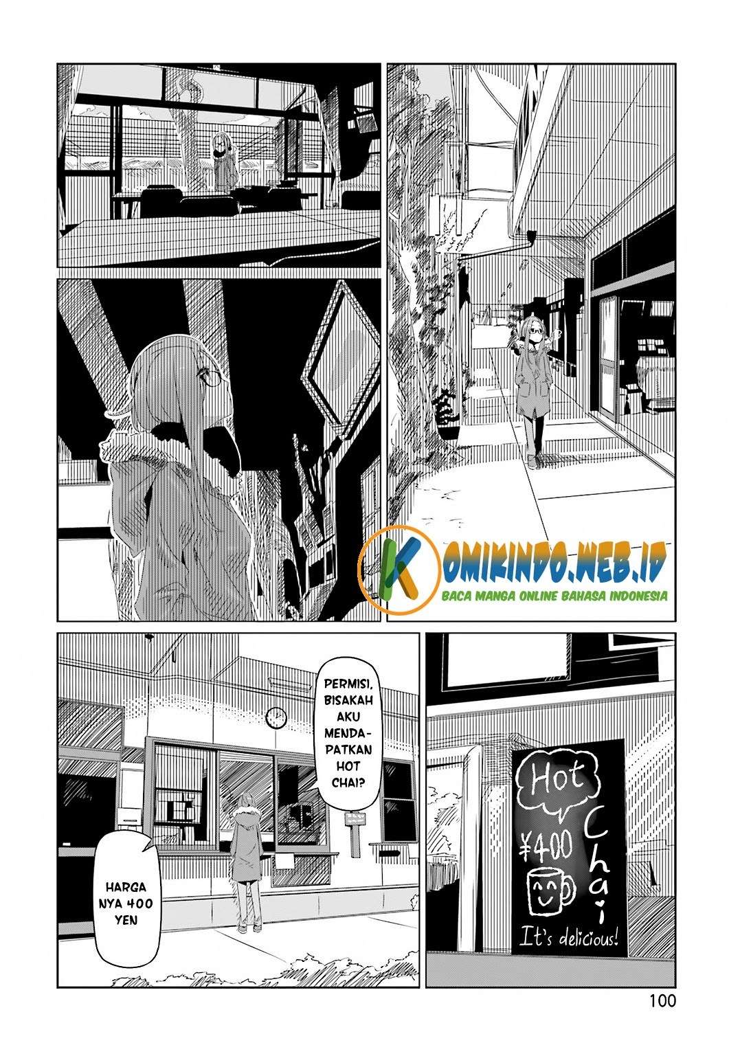 Yuru-Camp Chapter 10 Gambar 23