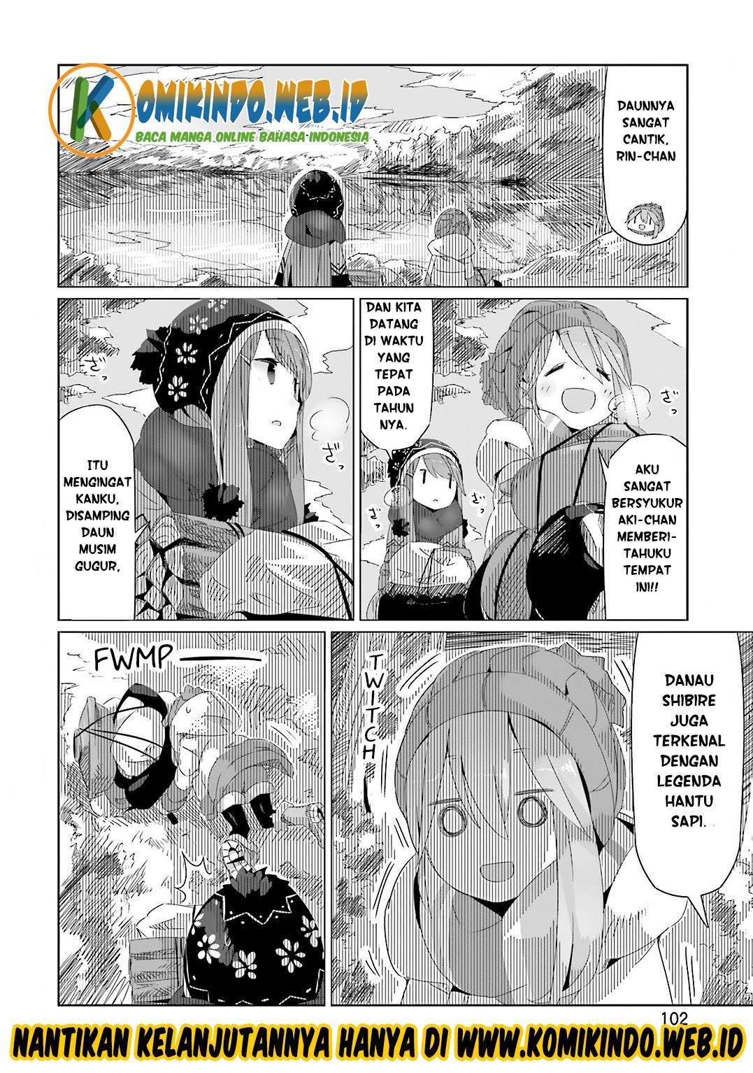 Yuru-Camp Chapter 10 Gambar 25