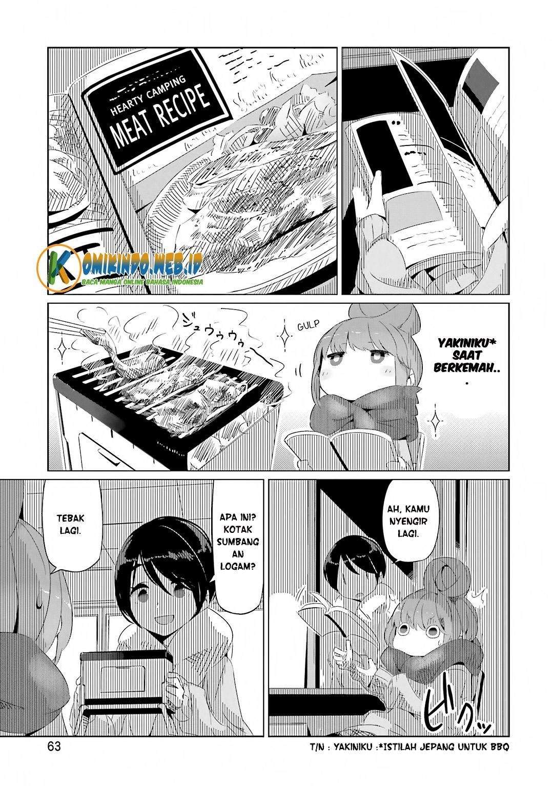 Yuru-Camp Chapter 09 Gambar 12
