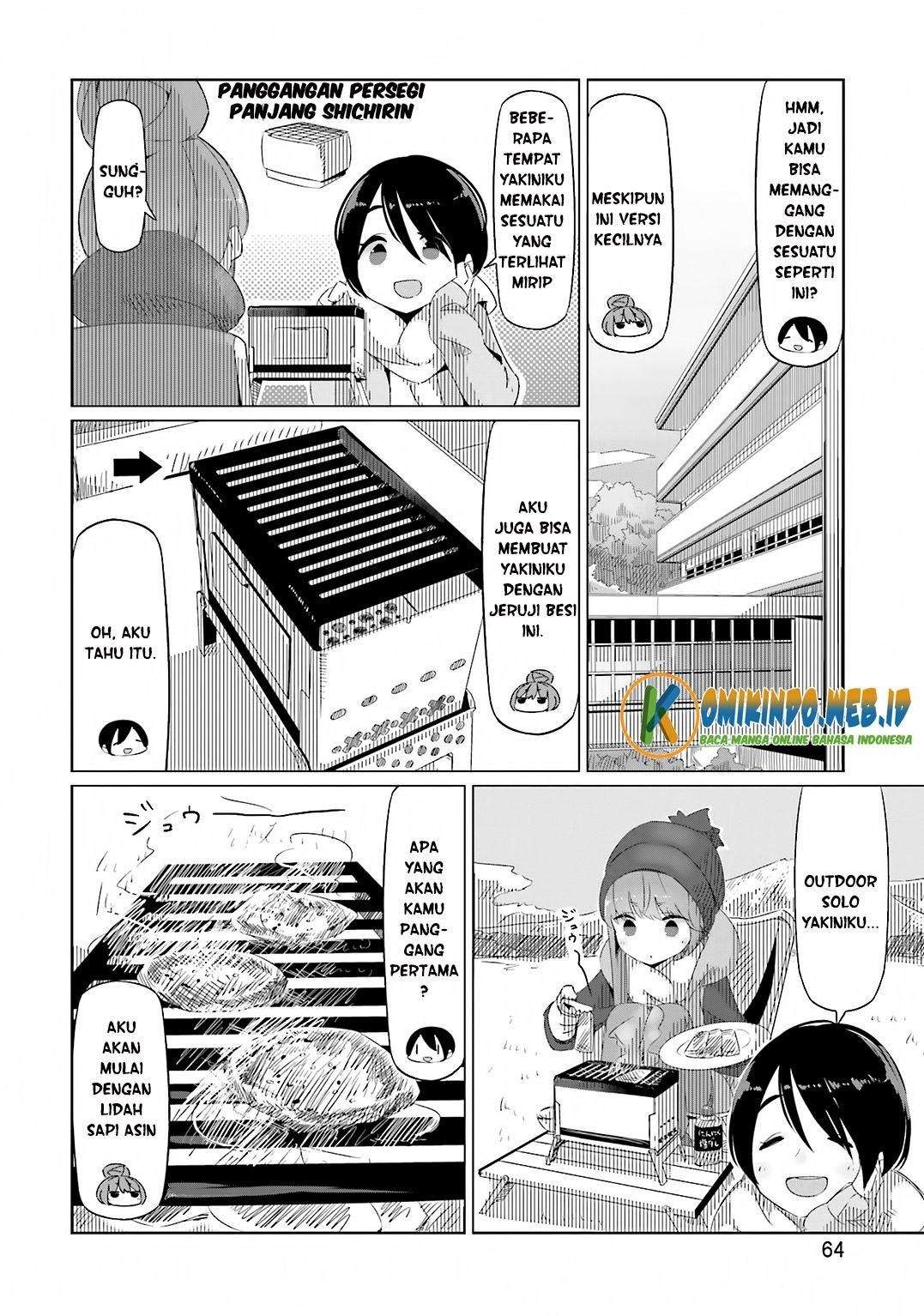 Yuru-Camp Chapter 09 Gambar 13
