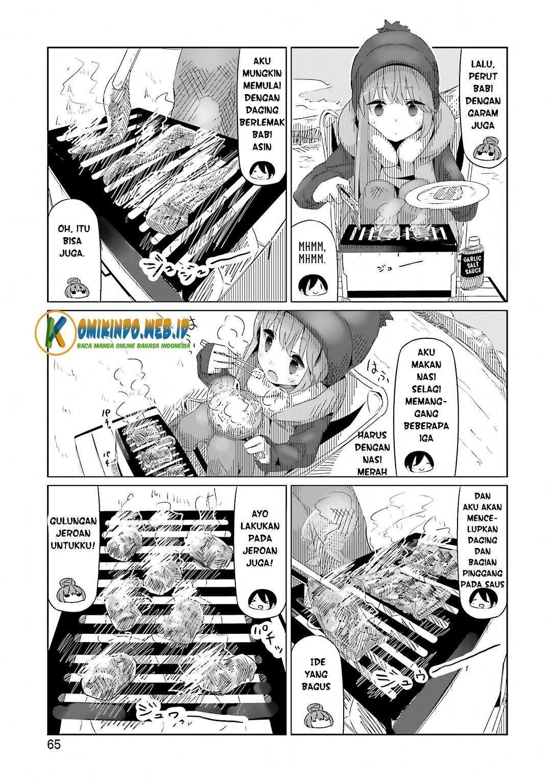 Yuru-Camp Chapter 09 Gambar 14