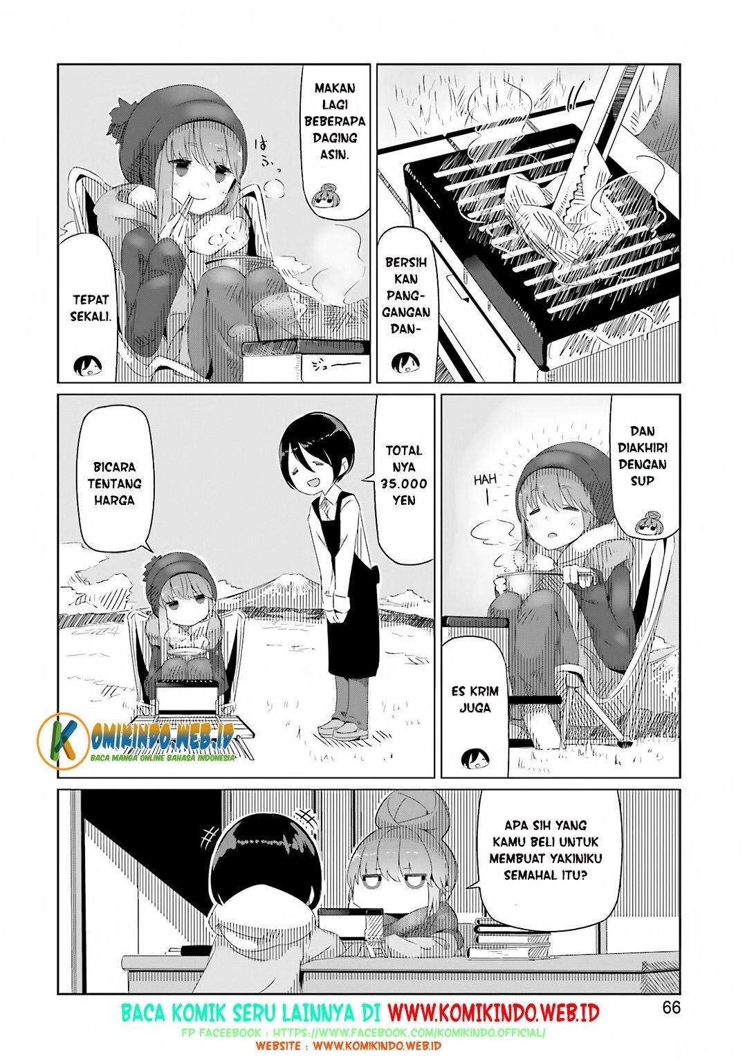 Yuru-Camp Chapter 09 Gambar 15