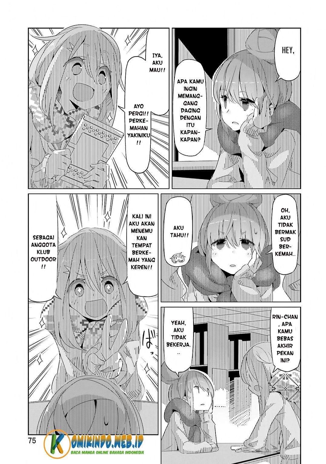 Yuru-Camp Chapter 09 Gambar 24