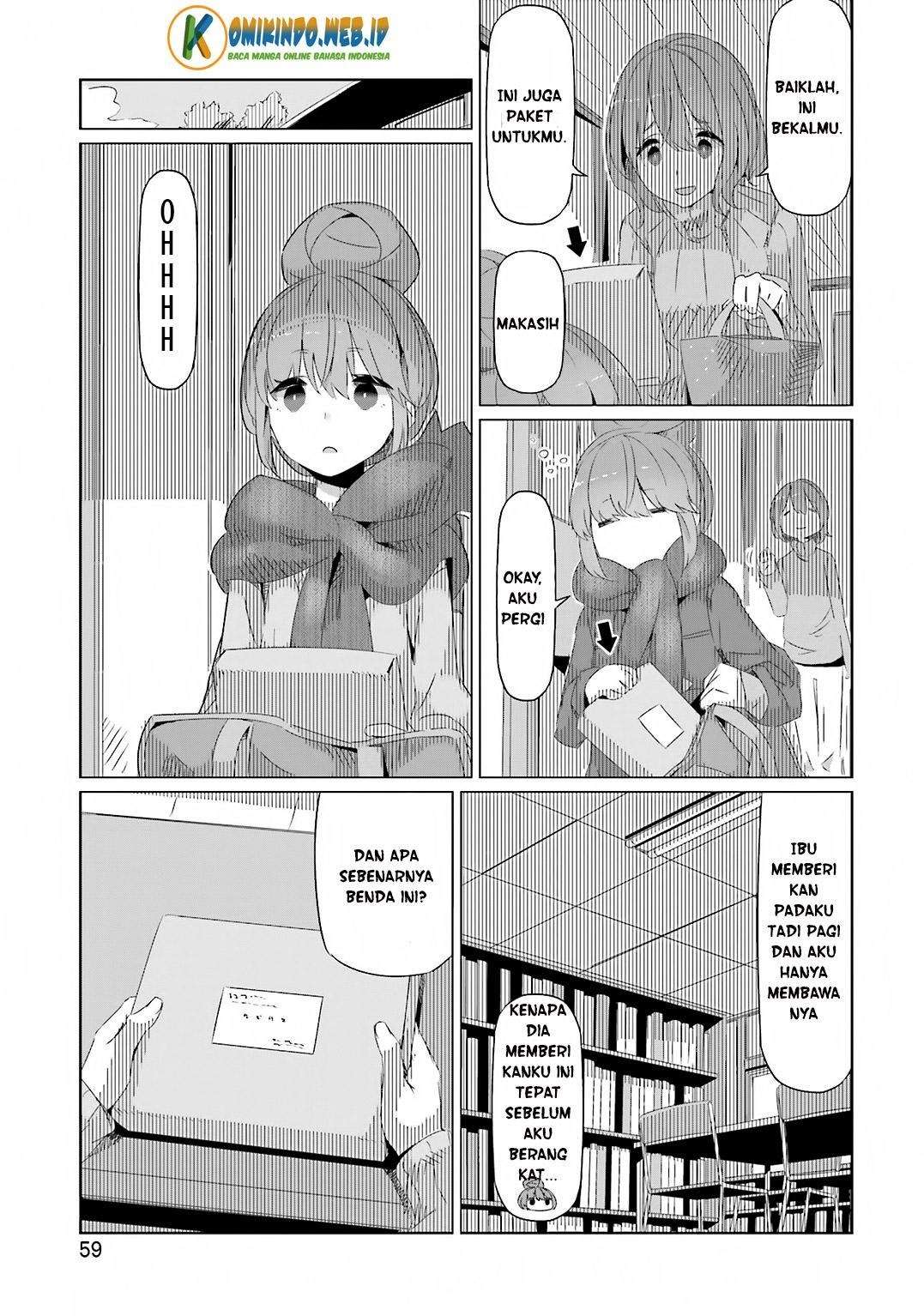 Yuru-Camp Chapter 09 Gambar 8