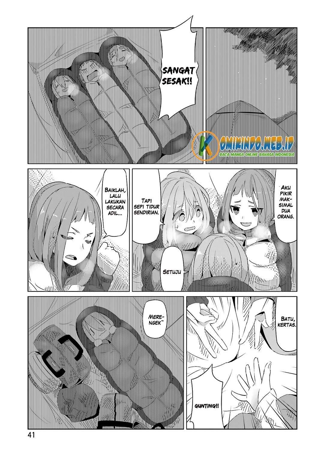 Yuru-Camp Chapter 08 Gambar 14