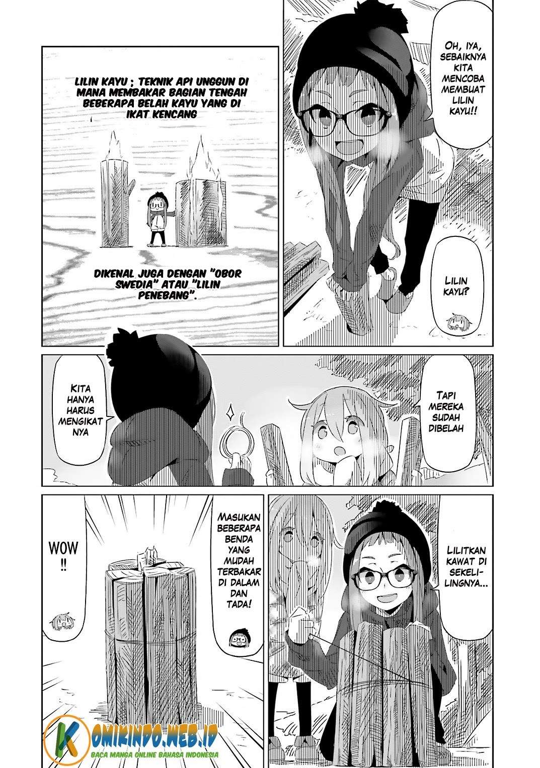 Yuru-Camp Chapter 08 Gambar 7