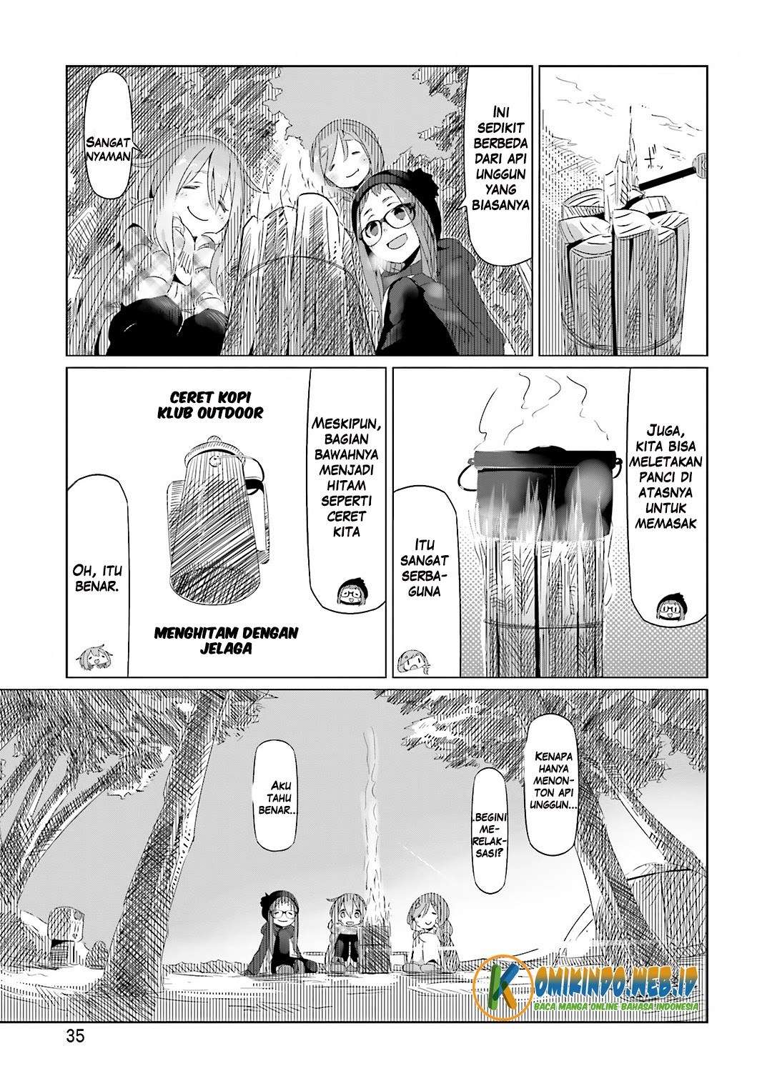 Yuru-Camp Chapter 08 Gambar 8