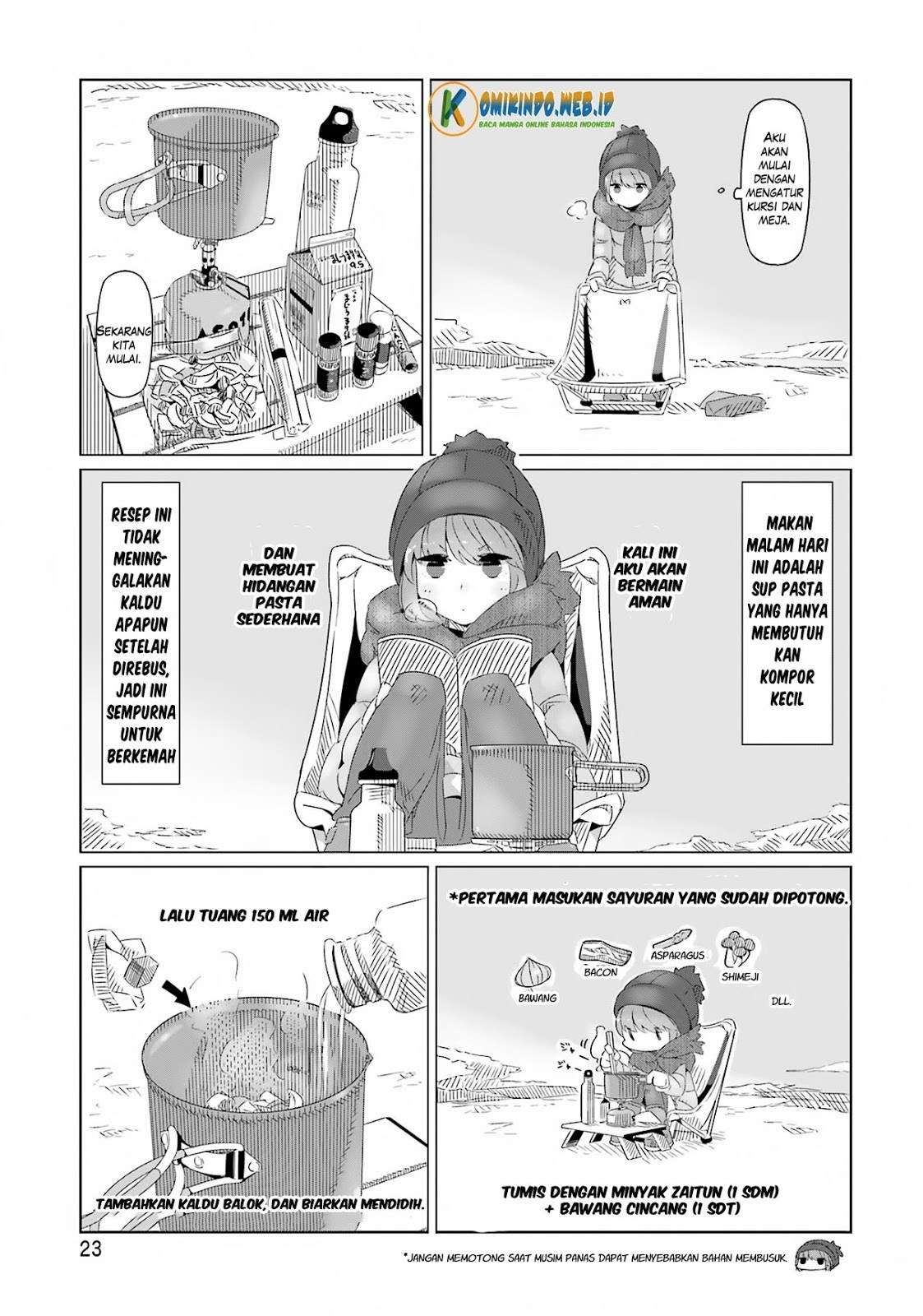Yuru-Camp Chapter 07 Gambar 24