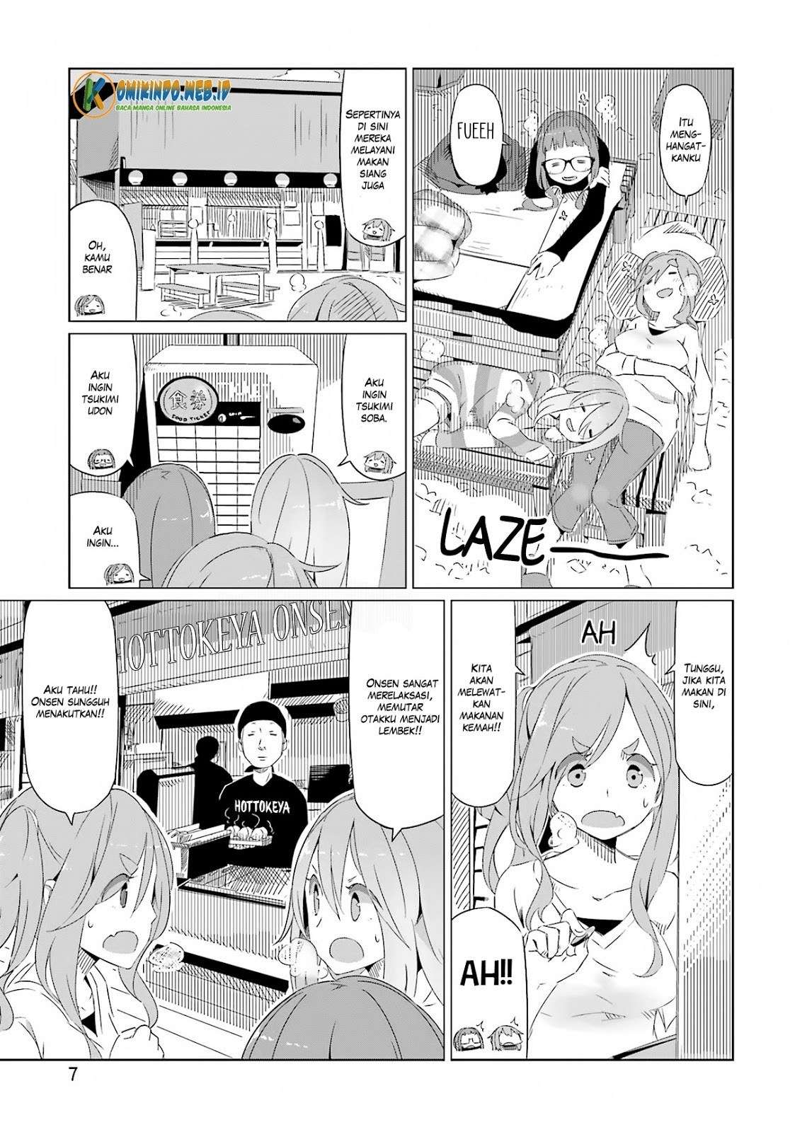 Yuru-Camp Chapter 07 Gambar 9