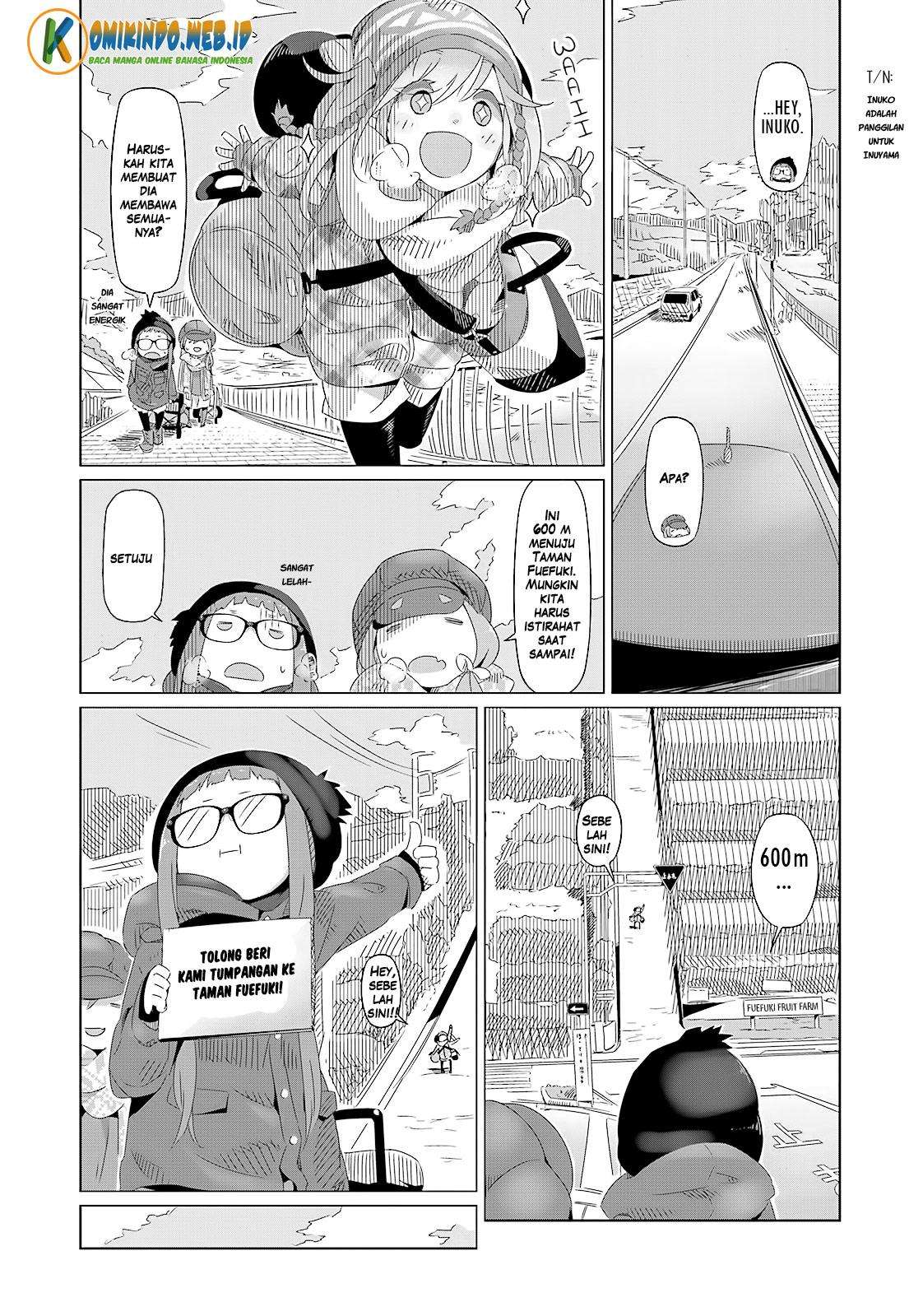 Yuru-Camp Chapter 06 Gambar 10