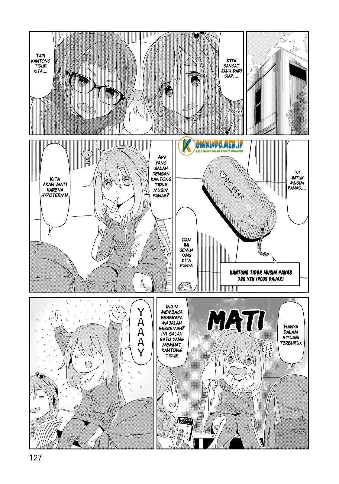Yuru-Camp Chapter 05 Gambar 14