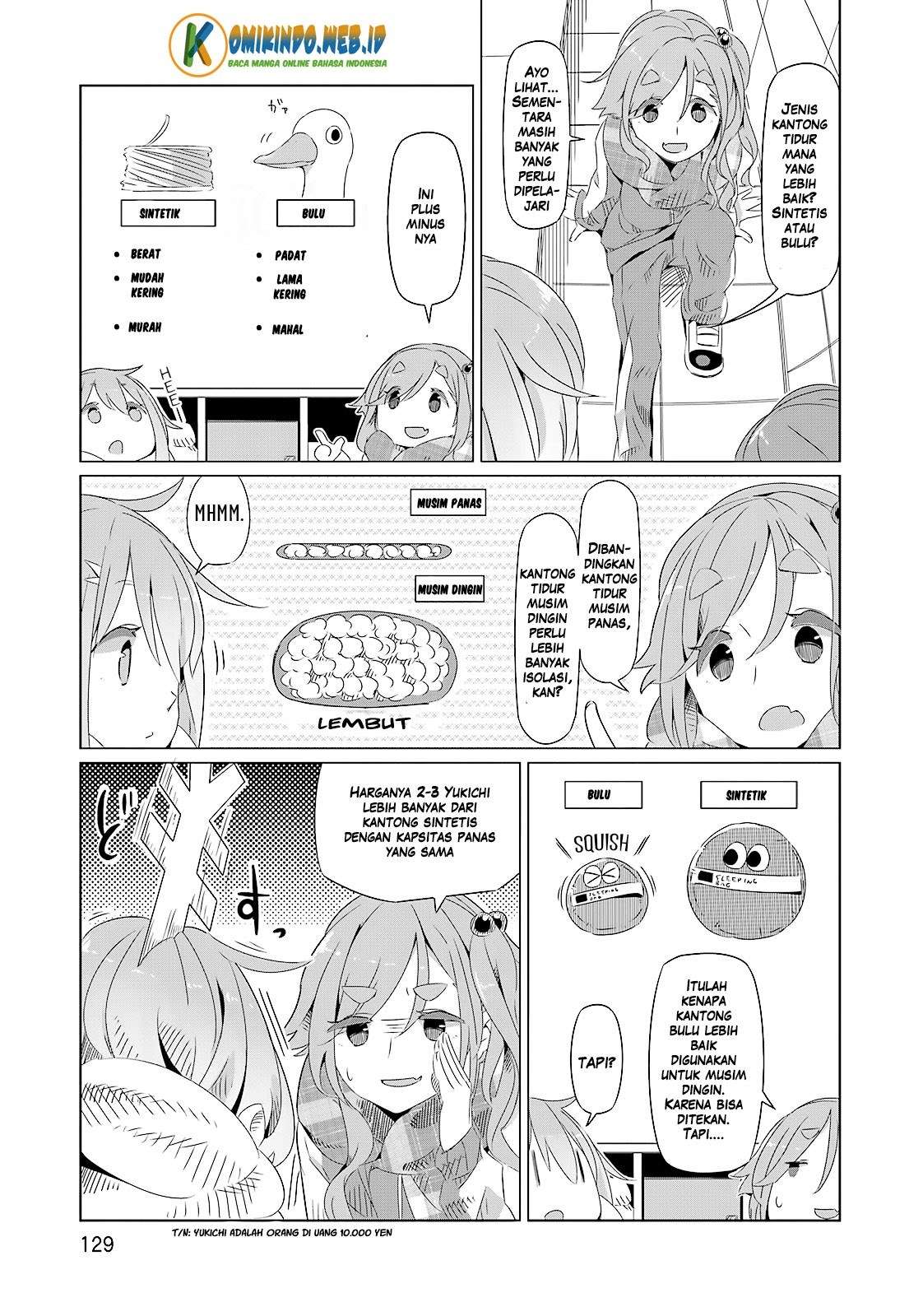 Yuru-Camp Chapter 05 Gambar 16