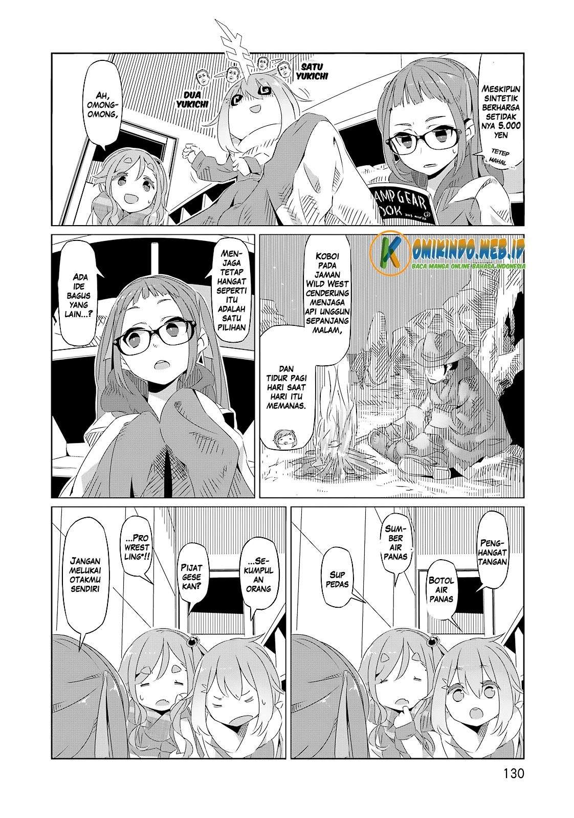 Yuru-Camp Chapter 05 Gambar 17