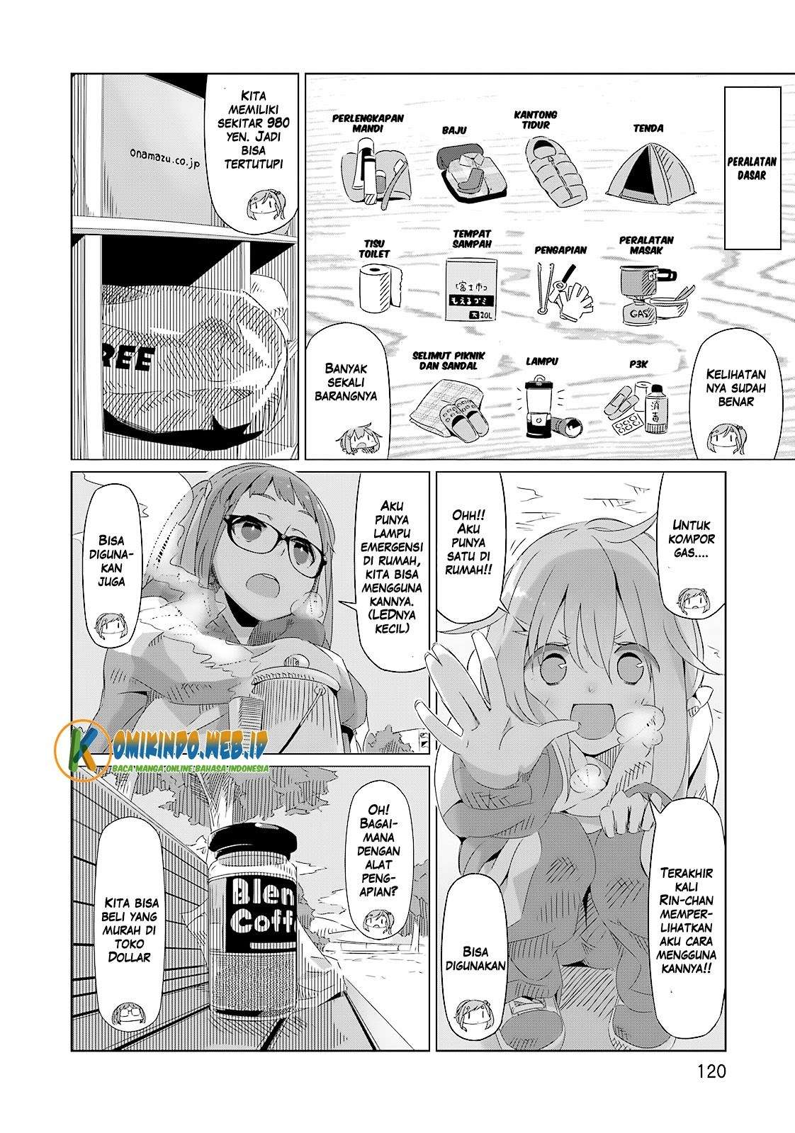 Yuru-Camp Chapter 05 Gambar 7