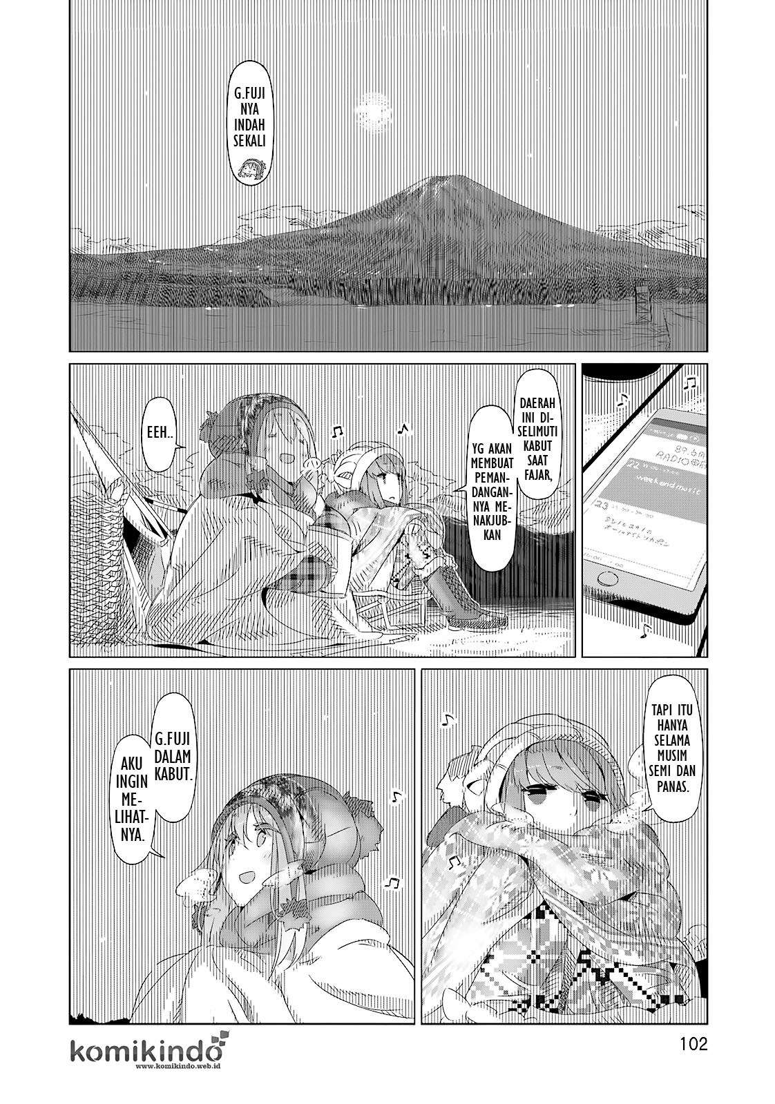 Yuru-Camp Chapter 04 Gambar 14