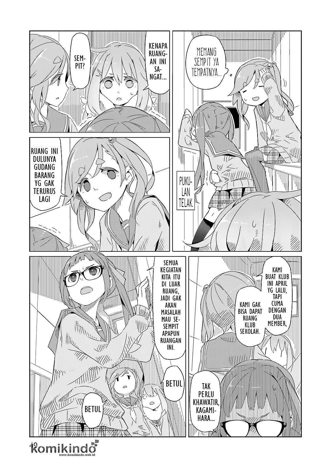 Yuru-Camp Chapter 02 Gambar 13