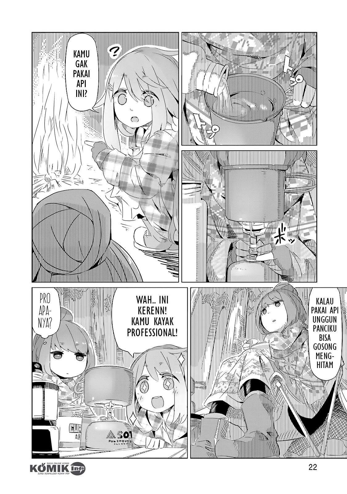 Yuru-Camp Chapter 01 Gambar 22