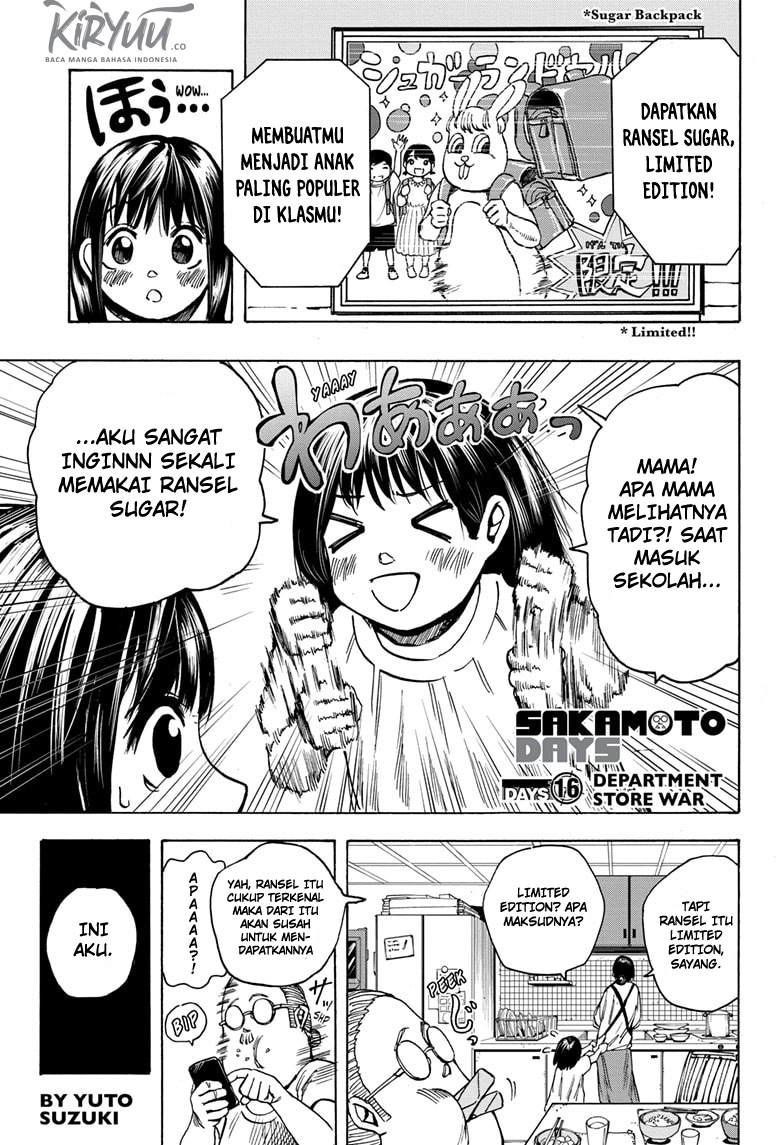 Baca  Sakamoto Days Chapter 16 Gambar 2
