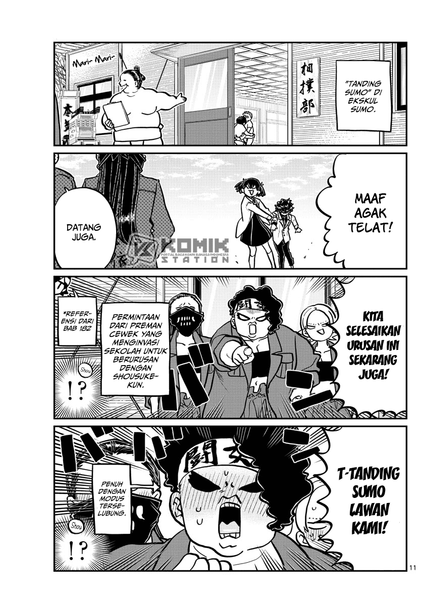 Komi-san wa Komyushou Desu Chapter 244 Gambar 13