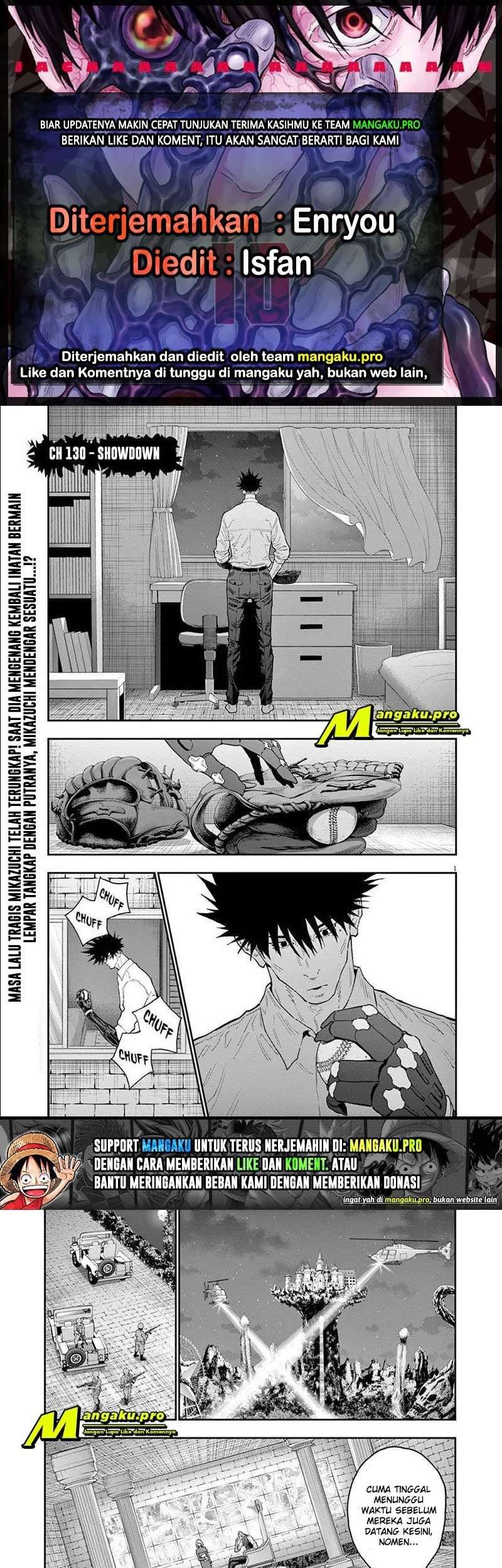 Baca Komik Jagaaaaaan Chapter 130 Gambar 1