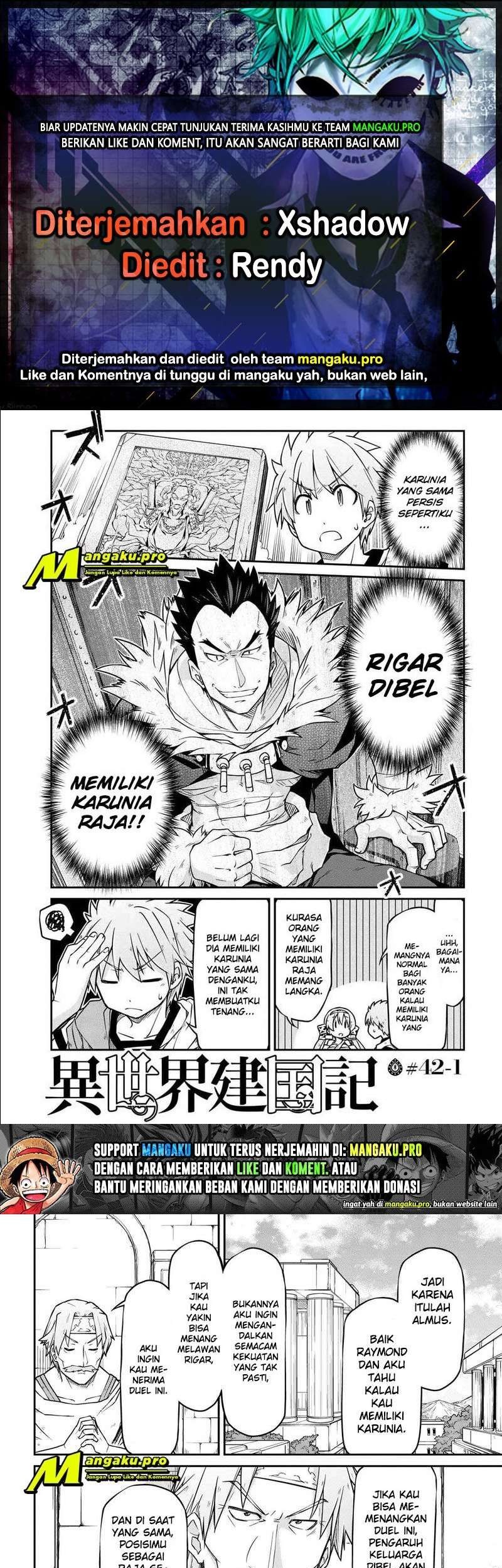 Baca Komik Isekai Kenkokuki Chapter 42 Gambar 1