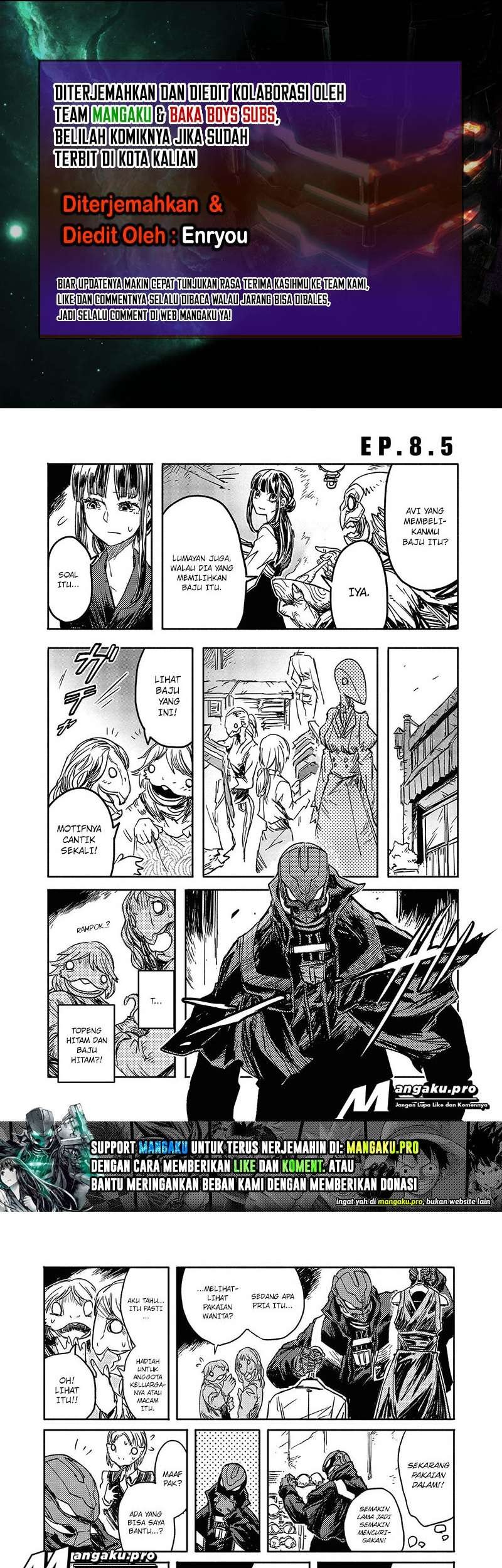 Baca Komik Colorless Chapter 08.5 Gambar 1