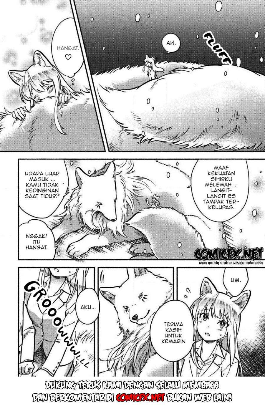 Fuyu Fenriru no Itoshigo to Natta Watashi ga, Zetsubou kara Iyasareteiku Hanashi Chapter 03.1 Gambar 4