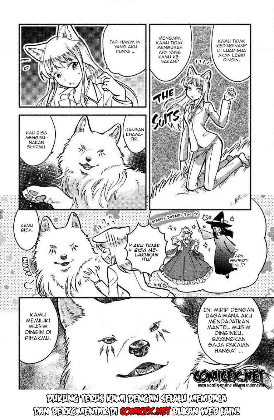 Fuyu Fenriru no Itoshigo to Natta Watashi ga, Zetsubou kara Iyasareteiku Hanashi Chapter 03.1 Gambar 6