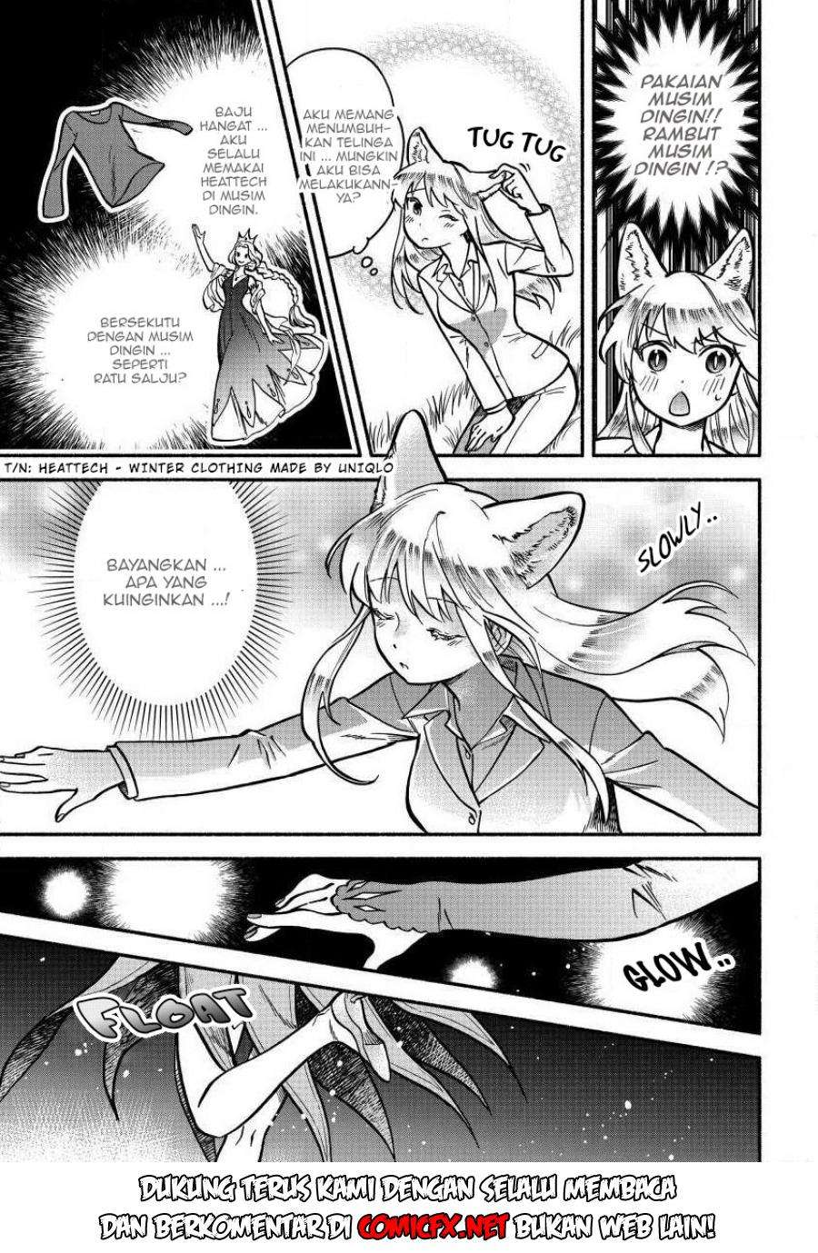 Fuyu Fenriru no Itoshigo to Natta Watashi ga, Zetsubou kara Iyasareteiku Hanashi Chapter 03.1 Gambar 7
