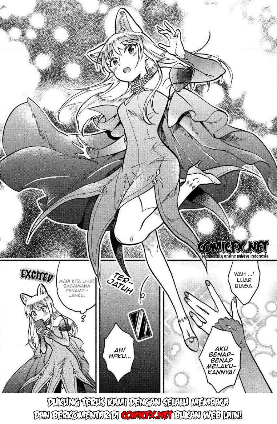 Fuyu Fenriru no Itoshigo to Natta Watashi ga, Zetsubou kara Iyasareteiku Hanashi Chapter 03.1 Gambar 8