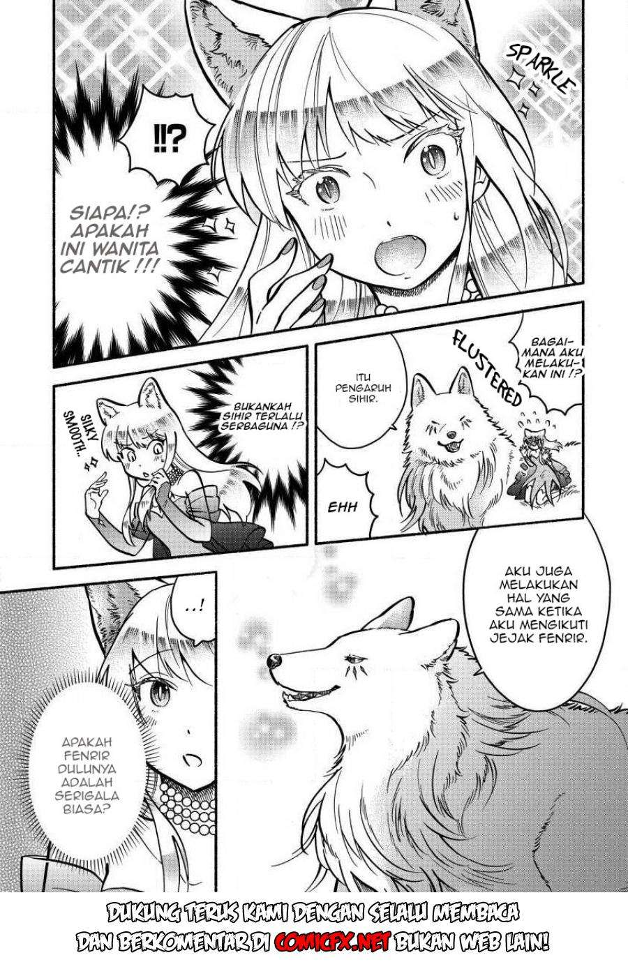 Fuyu Fenriru no Itoshigo to Natta Watashi ga, Zetsubou kara Iyasareteiku Hanashi Chapter 03.1 Gambar 9