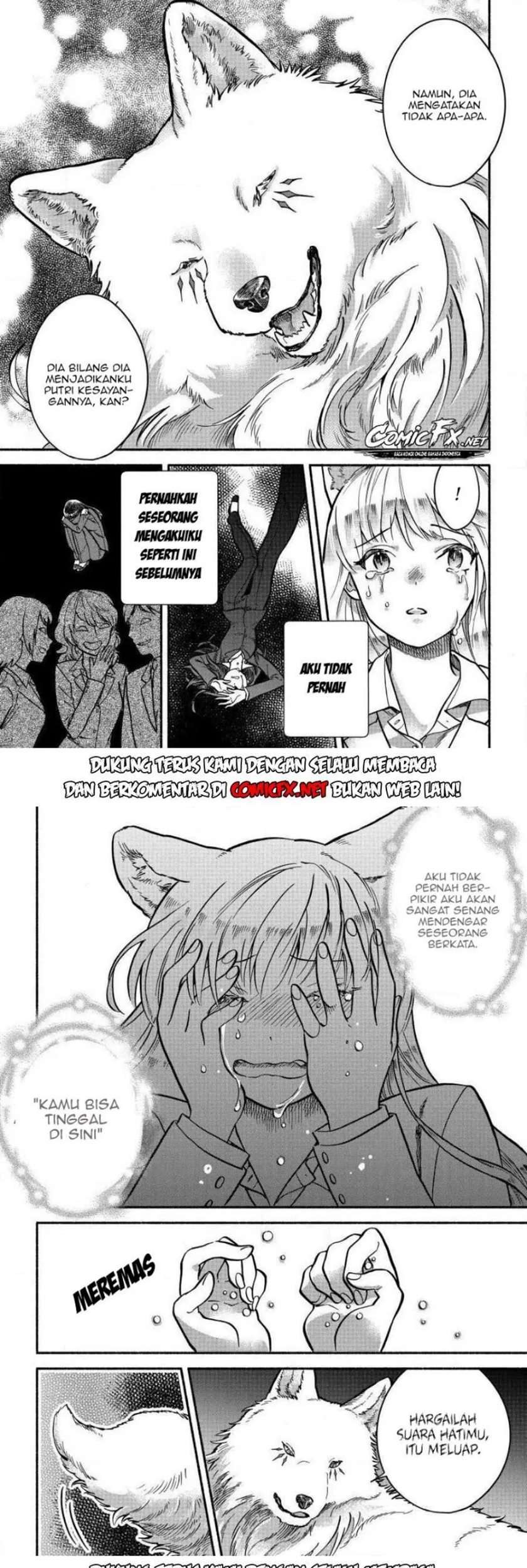 Fuyu Fenriru no Itoshigo to Natta Watashi ga, Zetsubou kara Iyasareteiku Hanashi Chapter 02.2 Gambar 5
