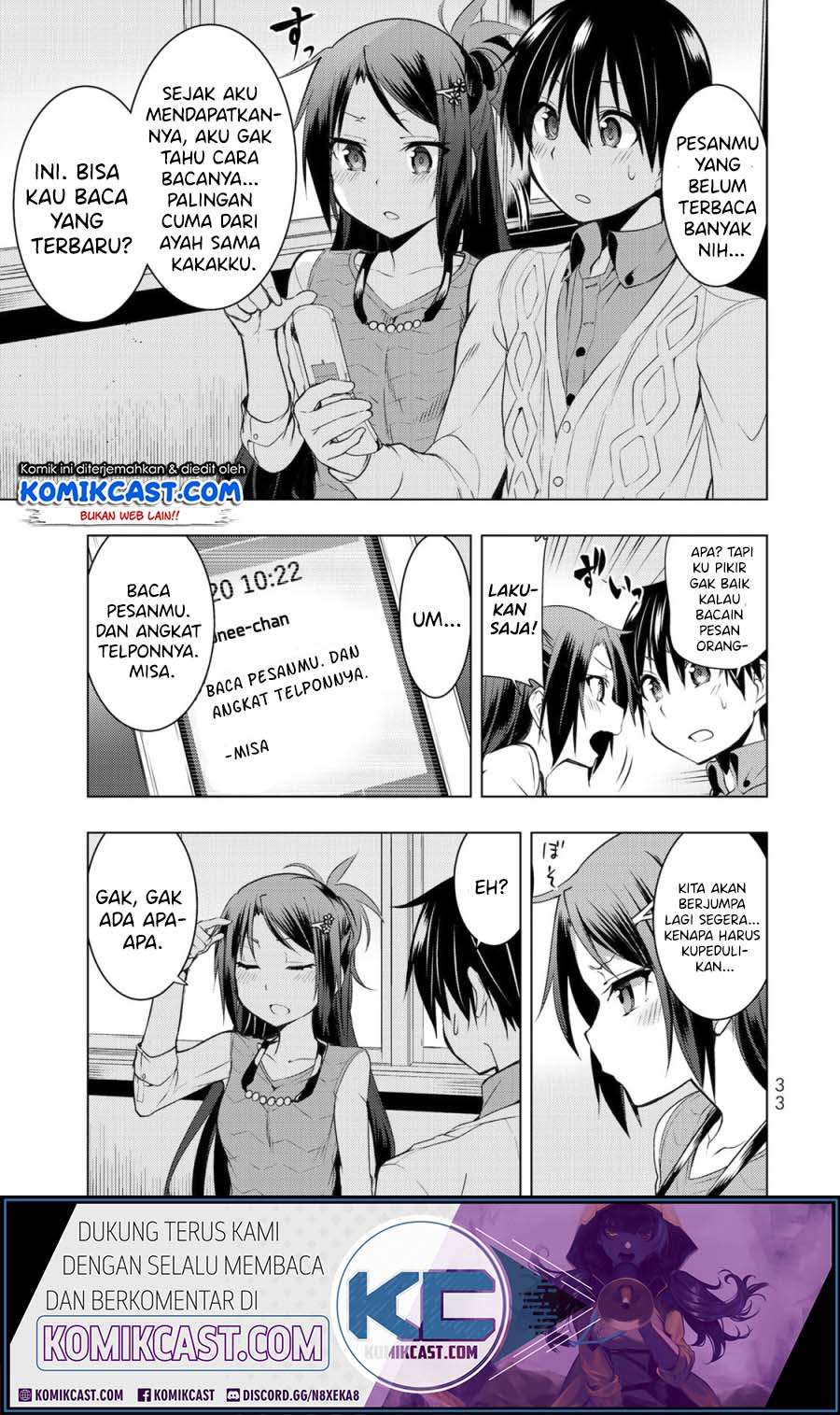 Bokutachi no Remake Chapter 05.2 Gambar 17