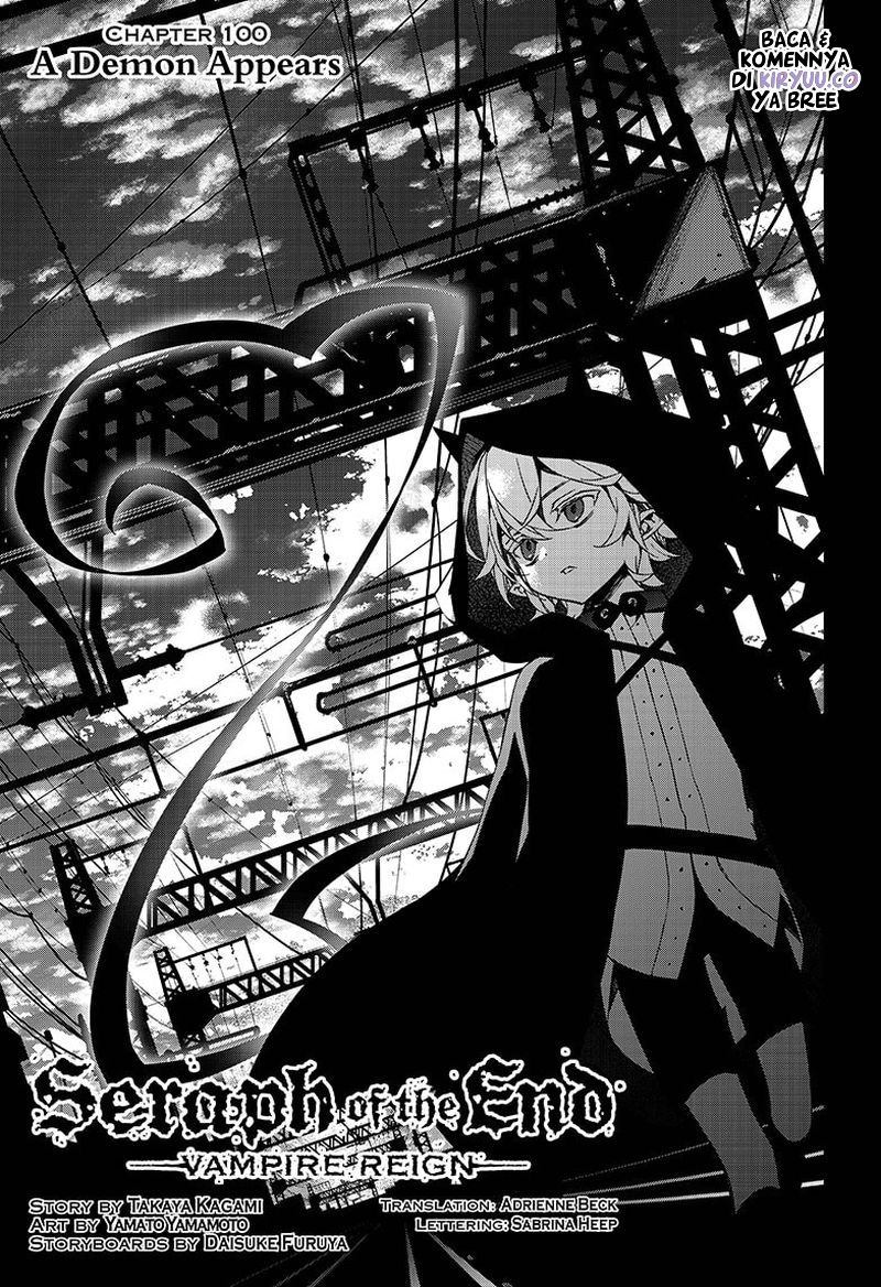 Baca  Owari no Seraph Chapter 100 Gambar 2