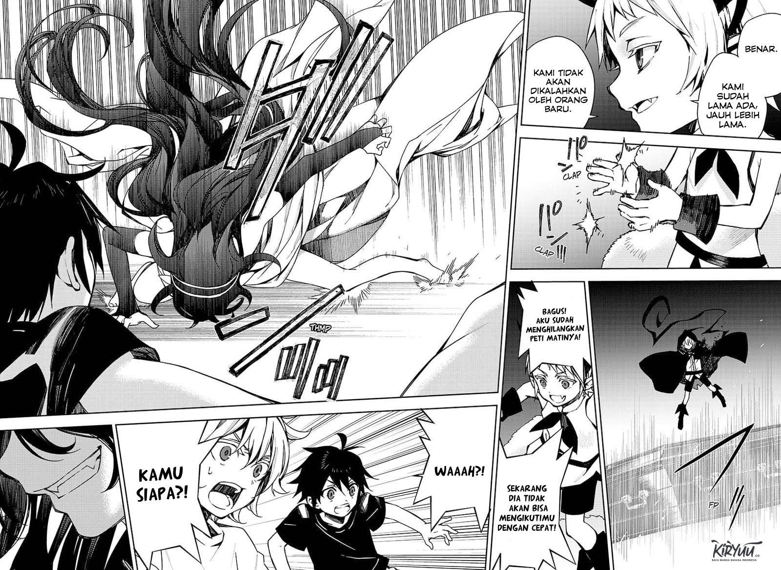 Owari no Seraph Chapter 100 Gambar 37