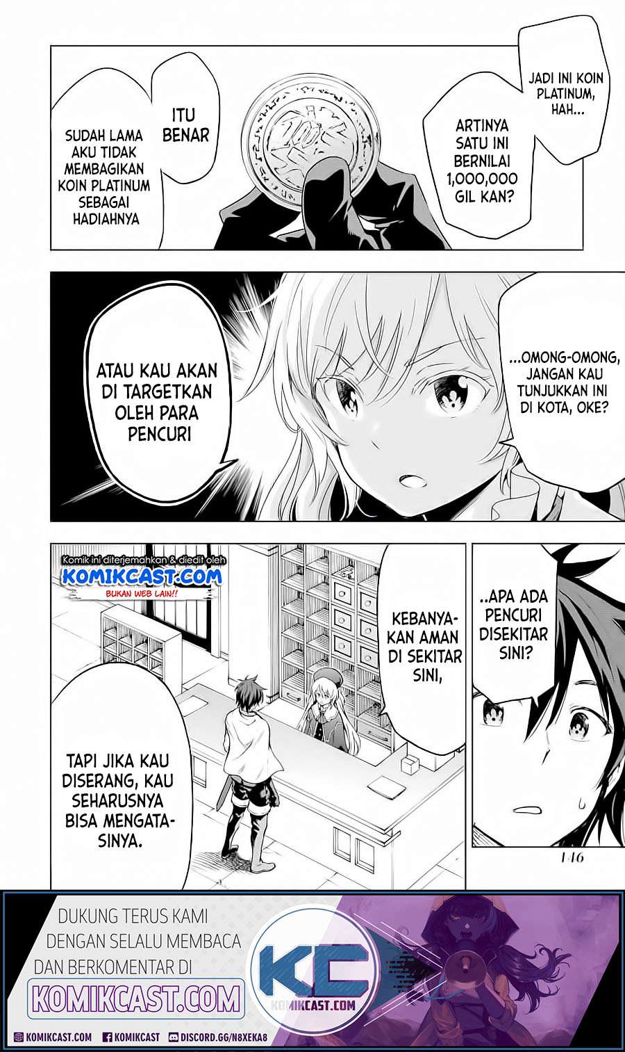 Isekai Kenja no Tensei Musou ~Geemu no Chishiki de Isekai Saikyou~ Chapter 04.2 Gambar 6