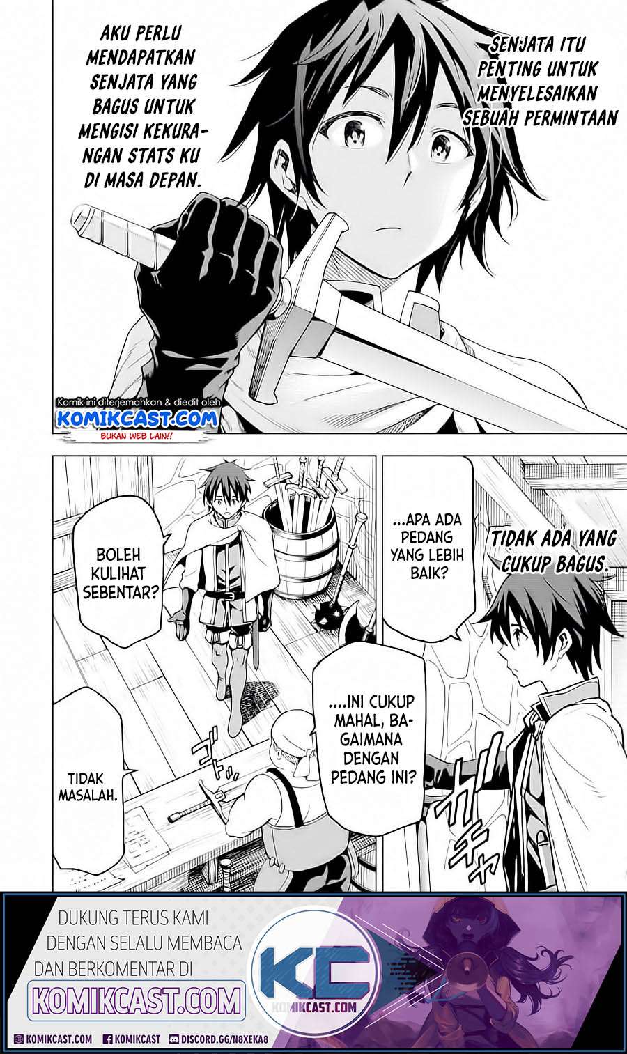 Isekai Kenja no Tensei Musou ~Geemu no Chishiki de Isekai Saikyou~ Chapter 04.1 Gambar 7