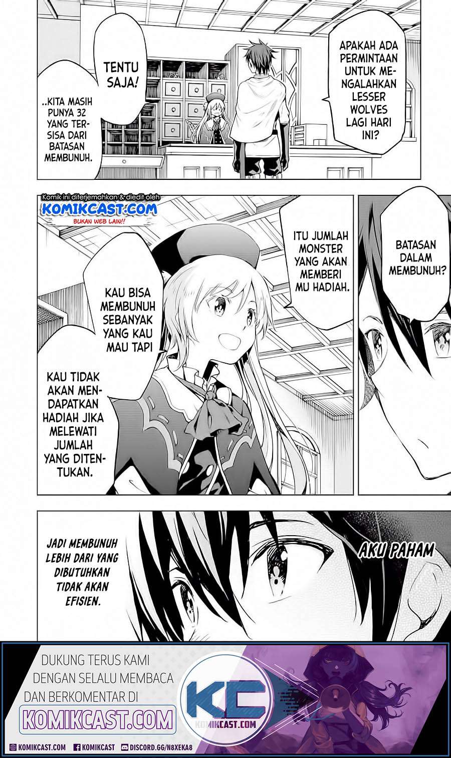 Isekai Kenja no Tensei Musou ~Geemu no Chishiki de Isekai Saikyou~ Chapter 04.1 Gambar 9