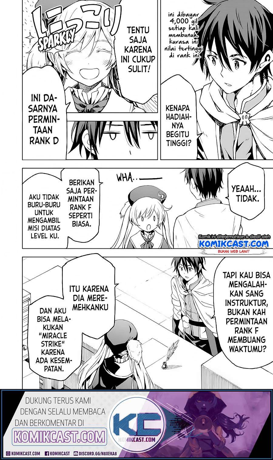 Isekai Kenja no Tensei Musou ~Geemu no Chishiki de Isekai Saikyou~ Chapter 03.2 Gambar 4