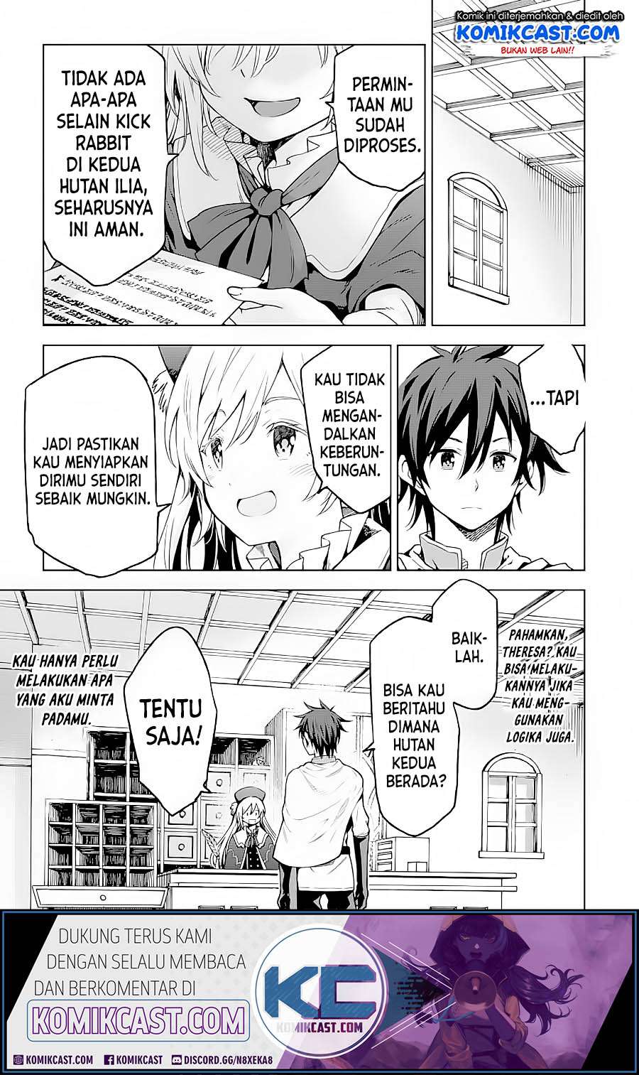 Isekai Kenja no Tensei Musou ~Geemu no Chishiki de Isekai Saikyou~ Chapter 03.2 Gambar 7