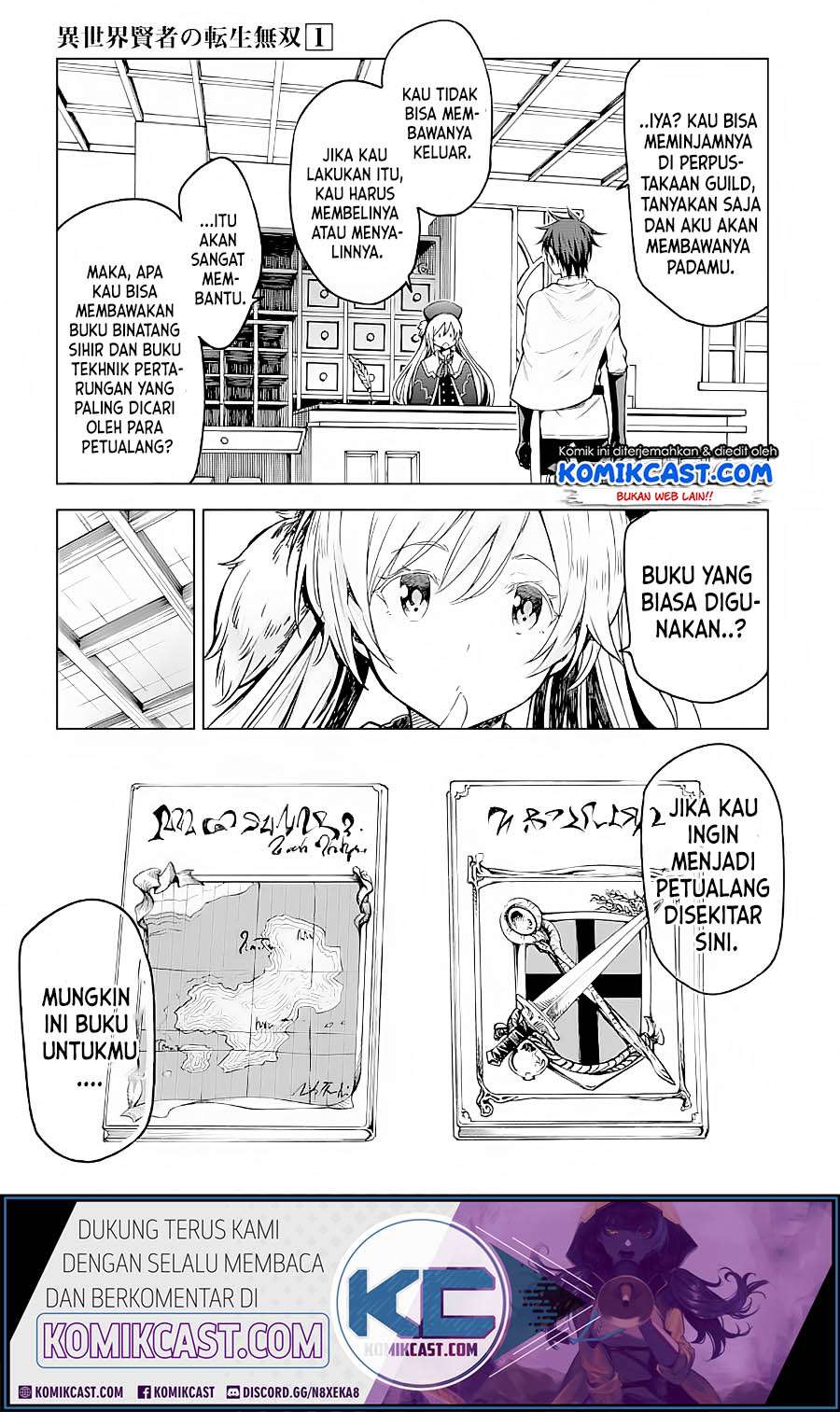 Isekai Kenja no Tensei Musou ~Geemu no Chishiki de Isekai Saikyou~ Chapter 03.1 Gambar 10